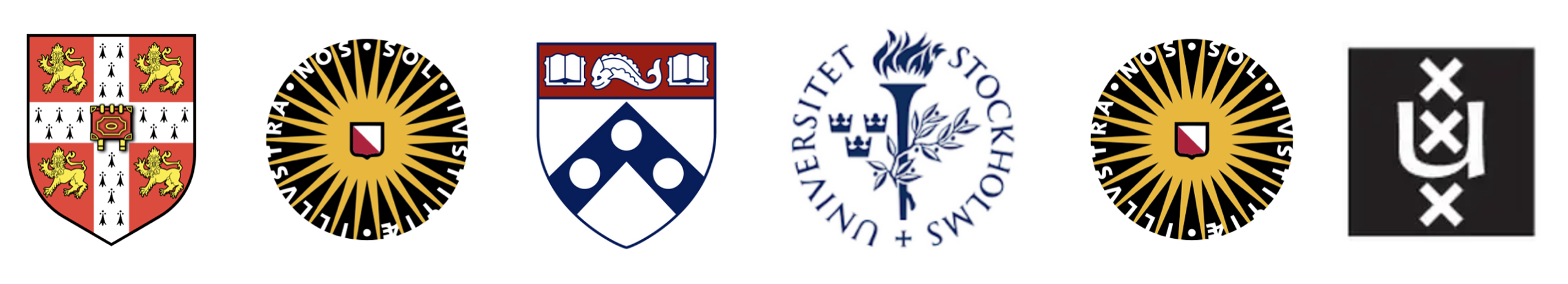 University of Cambridge undergraduate 2008-2012, Utrecht University PhD 2012-2016, University of Pennsylvania postdoc 2016-2019, Stockholm University postdoc 2019-2020, Utrecht University assistant professor 2020-2025